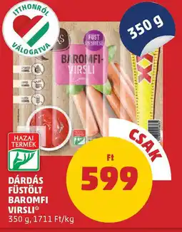 PENNY Dárdás füstölt baromfi virsli ajánlat