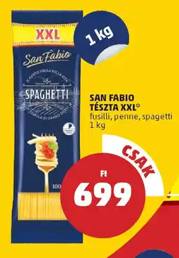 PENNY San fabio tészta xxl ajánlat