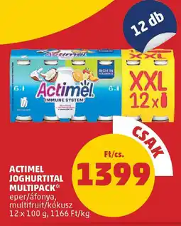 PENNY Actimel joghurtital multipack ajánlat