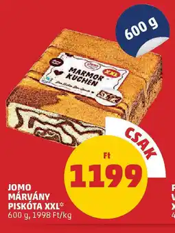 PENNY Jomo márvány piskóta xxl ajánlat