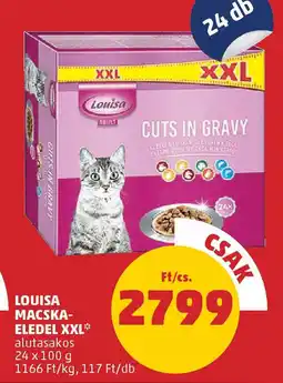 PENNY Louisa macska- eledel xxl ajánlat