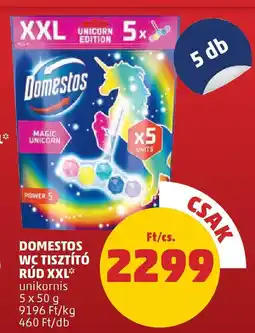 PENNY Domestos wc tisztító rúd xxl ajánlat