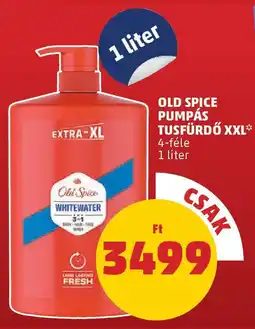 PENNY Old spice pumpás tusfürdő xxl ajánlat