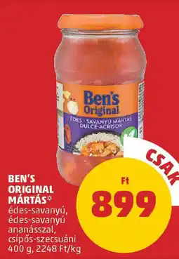 PENNY Ben's original mártás ajánlat