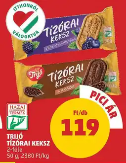 PENNY Trijó tízórai keksz ajánlat