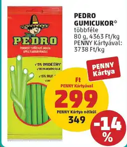 PENNY Pedro gumicukor ajánlat