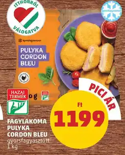 PENNY Fagylakoma pulyka cordon bleu ajánlat