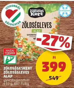 PENNY Zöldségeskert zöldségleves alap ajánlat