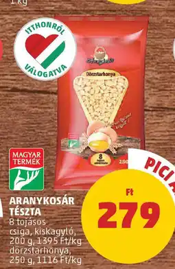 PENNY Aranykosár tészta ajánlat