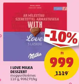 PENNY I love milka desszert ajánlat
