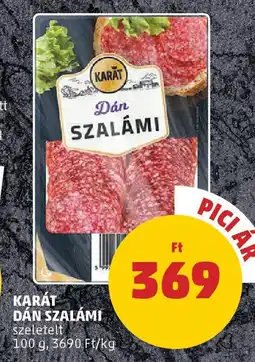 PENNY Karát dán szalámi ajánlat