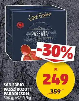 PENNY San fabio passzírozott paradicsom ajánlat