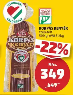 PENNY Korpás kenyér ajánlat
