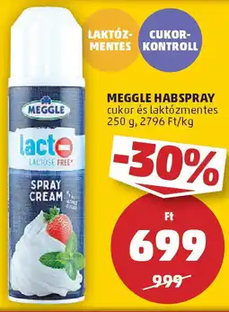 PENNY Meggle habspray ajánlat
