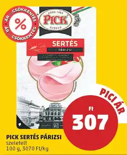 PENNY Pick sertés párizsi ajánlat