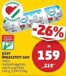PENNY Sissy ömlesztett sajt ajánlat
