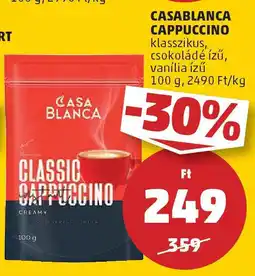 PENNY Casablanca cappuccino ajánlat