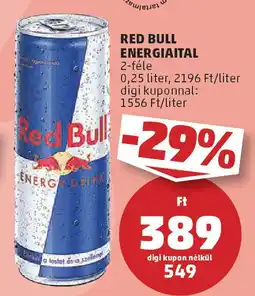 PENNY Red bull energiaital ajánlat