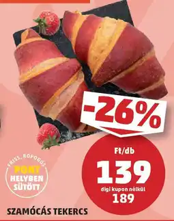 PENNY Szamócás tekercs ajánlat