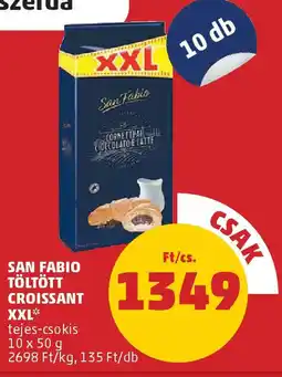 PENNY San fabio töltött croissant xxl ajánlat