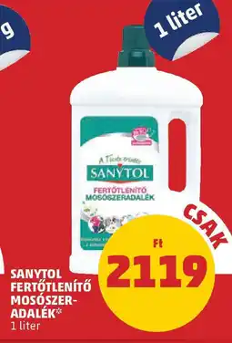 PENNY Sanytol fertőtlenítő mosószer- adalék ajánlat