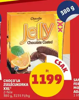 PENNY Choco'la zselécukorka xxl ajánlat