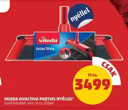 PENNY Vileda duactiva partvis nyéllel ajánlat