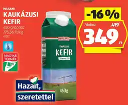 ALDI Milsani kaukázusi kefir ajánlat