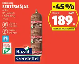 ALDI Nádudvari sertésmájas ajánlat
