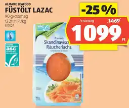 ALDI Almare seafood füstölt lazac ajánlat