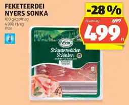 ALDI Feketeerdei nyers sonka ajánlat