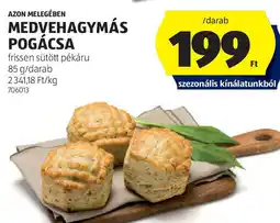 ALDI Azon melegében medvehagymás pogácsa ajánlat