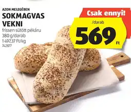 ALDI Azon melegében sokmagvas vekni ajánlat