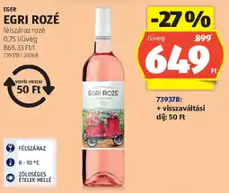ALDI Eger egri rozé ajánlat