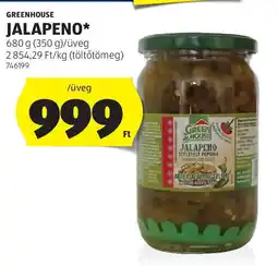 ALDI Greenhouse jalapeno ajánlat