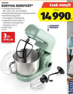 ALDI Ambiano konyhai robotgép ajánlat