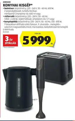 ALDI Ambiano konyhai kisgép ajánlat