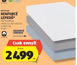 ALDI Novitesse renforcé lepedő ajánlat