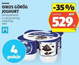 ALDI Danone oikos görög joghurt ajánlat
