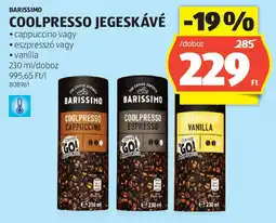 ALDI Barissimo coolpresso jegeskávé ajánlat