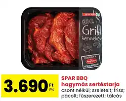 Spar SPAR BBQ hagymás sertéstarja ajánlat