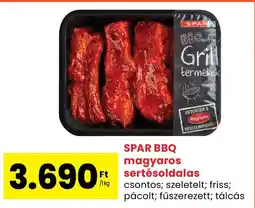 Spar SPAR BBQ magyaros sertésoldalas ajánlat
