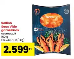 Spar Selfish Sous Vide garnélarák ajánlat