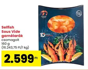 Spar Selfish Sous Vide garnélarák ajánlat