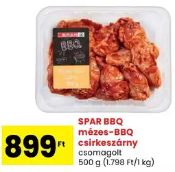 Spar SPAR BBQ mézes-BBQ csirkeszárny ajánlat