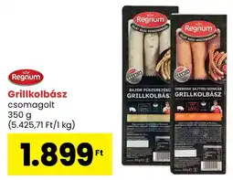 Spar Regnum Grillkolbász ajánlat