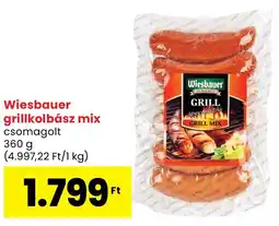 Spar Wiesbauer grillkolbász mix ajánlat