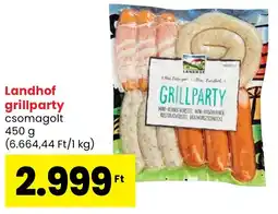 Spar Landhof grillparty ajánlat