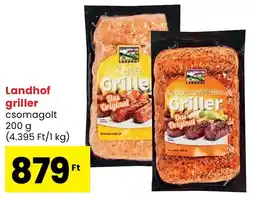 Spar Landhof griller ajánlat