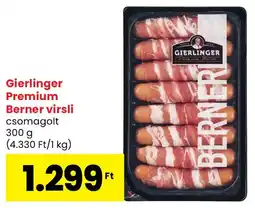 Spar Gierlinger Premium Berner virsli ajánlat